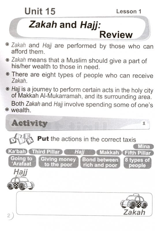 ICO Islamic Studies Activity book Grade 1 Part 2-1922