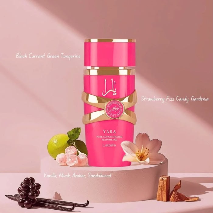 Yara Concentrated Oil (Pack of 4) 20ml