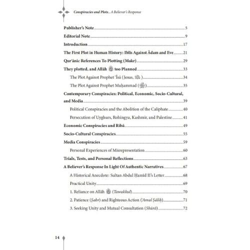 Conspiracies and Plots