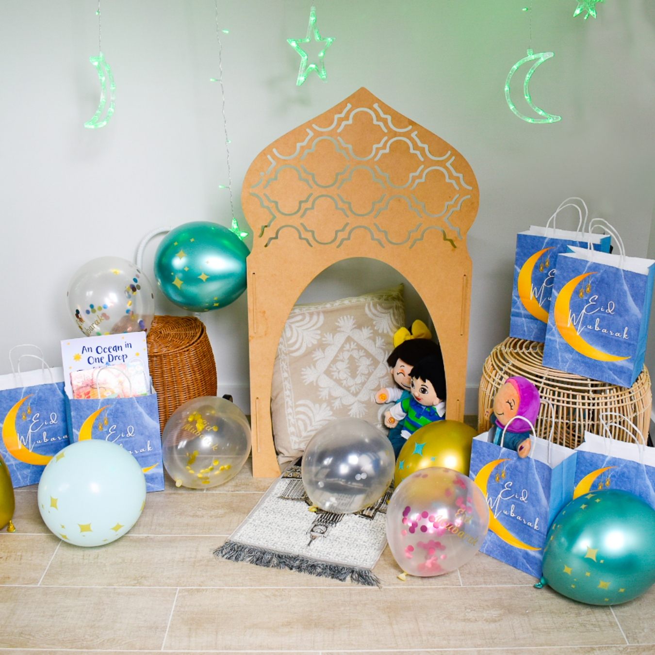 Eid Mubarak Gift Bag 6 Pack