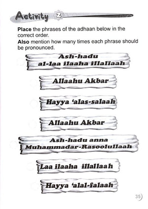 ICO Islamic Studies Activity book Grade 3 Part 2 -1930