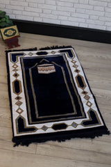 Cushion Prayer Mat - 110X75cm (Kaba Print)
