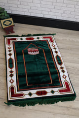 Cushion Prayer Mat - 110X75cm (Kaba Print)