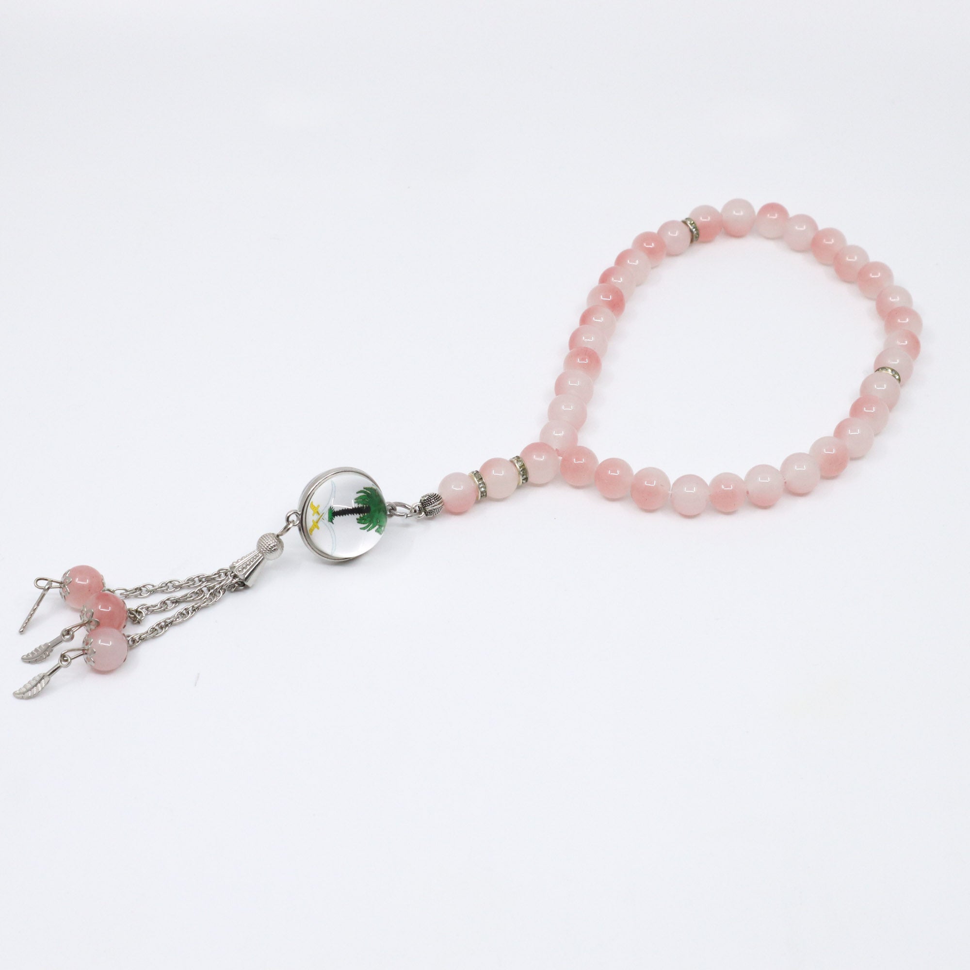 Palm Round Tasbih Prayer 33 Beads