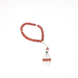 Prayer Beads 33 Tasbih Small Kaaba with Leaf