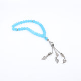 Prayer Beads 33 Tasbih Small Kaaba with Leaf