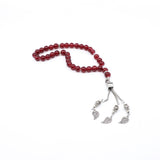 Prayer Beads 33 Tasbih Small Kaaba with Leaf